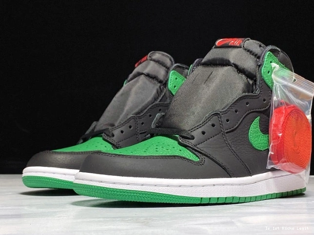 Jordan Air 1 High Green 555088-030 Pine 0803